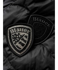 BLAUER CAMELIA Piumino imbottito corto, con cappuccio nero - Piumini Donna - 4