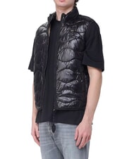 BLAUER DANNY Gilet imbottito, senza cappuccio nero/beige naturale - Giacche smanicate Uomo - 3