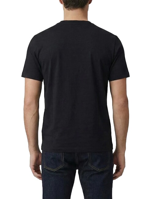 ERNST T-shirt manica corte, in cotone nero - T-shirt Uomo