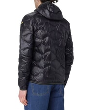 BLAUER WAVE Piumino imbottito corto, con cappuccio nero - Piumini Uomo - 2