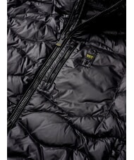 BLAUER WAVE Piumino imbottito corto, con cappuccio nero - Piumini Uomo - 6