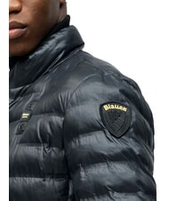 BLAUER SEWALL Piumino imbottito corto, collo alto ner/grey 995 - Piumini Uomo - 5