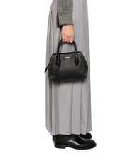 COCCINELLE LORD Borsa media a mano in pelle Nero - Borse Donna - 2