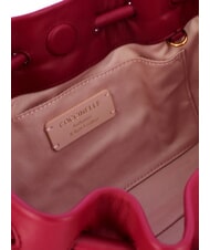 COCCINELLE ISABELA Borsa in pelle con tracollina in metallo sangria - Borse Donna - 4