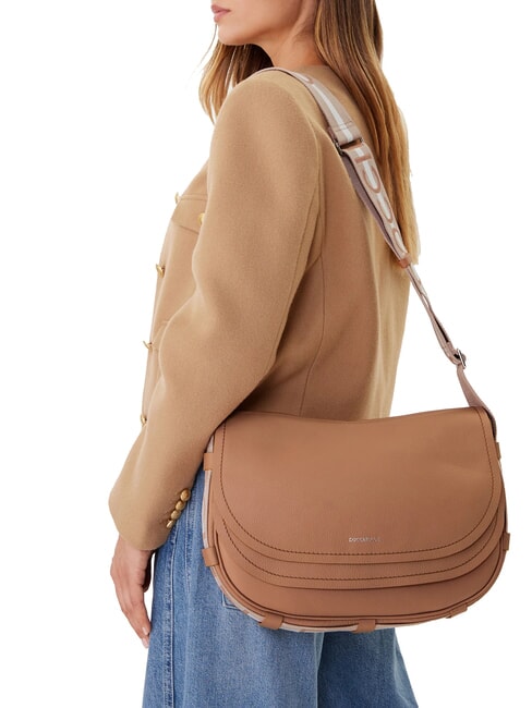 RAQUEL L Borsa a tracolla, in pelle ner/ross - Borse Donna