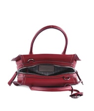 COCCINELLE LORD Borsa media a mano in pelle sangria - Borse Donna - 4