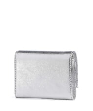 COCCINELLE METALLIC SMOOTH METAL Portafoglio in pelle Nero - Portafogli Donna - 3