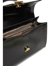 COCCINELLE DEW SHINY CALF Borsa a mano, con tracolla Nero - Borse Donna - 4