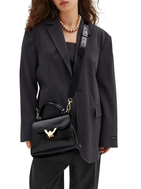 DEW SHINY CALF Borsetta a mano, con tracolla Nero - Borse Donna