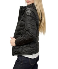 BLAUER CAMELIA Piumino imbottito corto, con cappuccio nero - Piumini Donna - 3