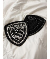 BLAUER CAMELIA Piumino imbottito corto, con cappuccio bianco neve - Piumini Donna - 4