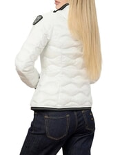 BLAUER CAMELIA Piumino imbottito corto, con cappuccio bianco neve - Piumini Donna - 3