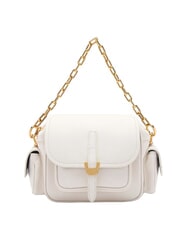 COCCINELLE CAMPUS  Mini Bag a tracolla, in pelle blanco - Borse Donna - 4