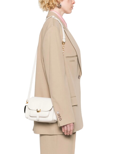 CAMPUS  Mini Bag a tracolla, in pelle blanco - Borse Donna