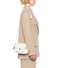 COCCINELLE CAMPUS  Mini Bag a tracolla, in pelle blanco - Borse Donna - 5