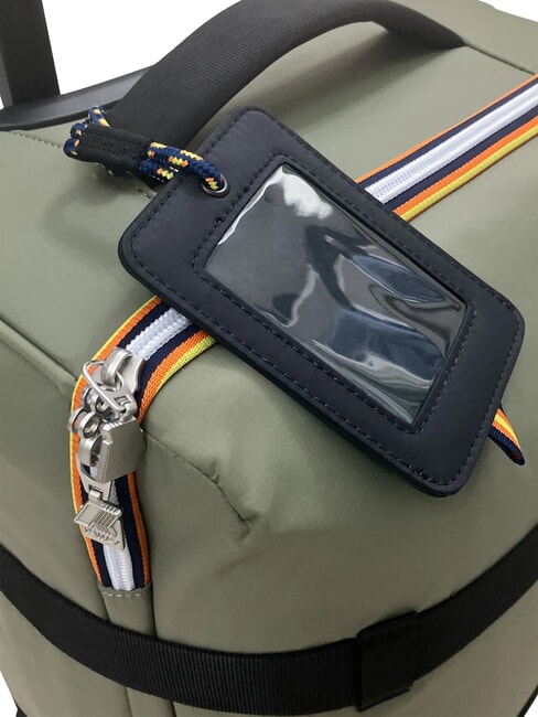 BLOSSAC  Trolley Bagaglio a Mano Impermeabile green lichen-black p - Bagagli a mano