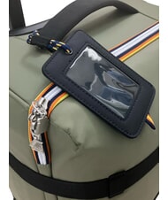 KWAY BLOSSAC  Trolley Bagaglio a Mano Impermeabile green lichen-black p - Bagagli a mano - 4