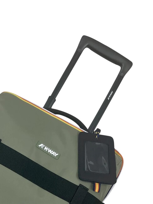 BLOSSAC  Trolley Bagaglio a Mano Impermeabile green lichen-black p - Bagagli a mano