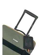KWAY BLOSSAC  Trolley Bagaglio a Mano Impermeabile green lichen-black p - Bagagli a mano - 5