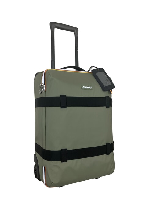 BLOSSAC  Trolley Bagaglio a Mano Impermeabile green lichen-black p - Bagagli a mano