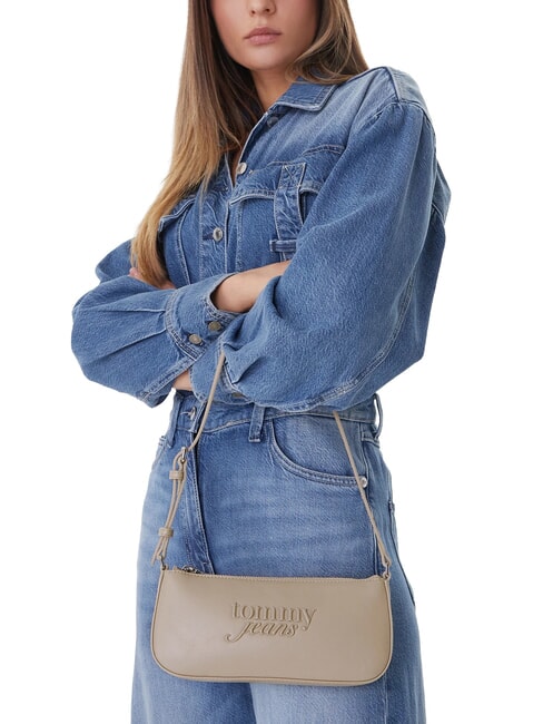 TJ MUST Borsa a spalla stone - Borse Donna