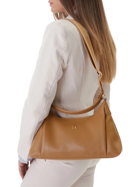 TH ESSENTIAL Borsa a spalla, con tracolla safari canvas - Borse Donna