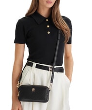 TOMMY HILFIGER TH DAILY Mini Bag a spalla / a tracolla black - Borse Donna - 2
