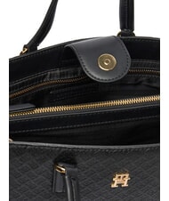 TOMMY HILFIGER TH DAILY Borsa a mano, con tracolla removibile black - Borse Donna - 5