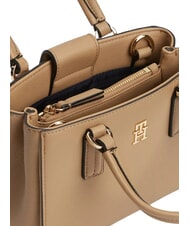 TOMMY HILFIGER TH DAILY Mini Bag a mano, con tracolla safari canvas - Borse Donna - 3