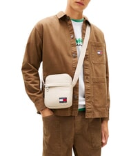 TOMMY HILFIGER TJ ESS DAILY Borsello in nylon riciclato stone - Tracolle Uomo - 4