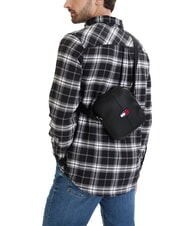 TOMMY HILFIGER TJ ESS DAILY PU Borsello black - Tracolle Uomo - 5