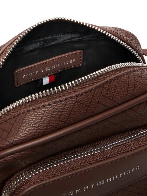 TH FLAG MONOGRAM Borsello coffee bean - Tracolle Uomo