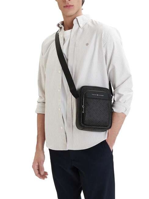 TH FLAG MONOGRAM Borsello black - Tracolle Uomo