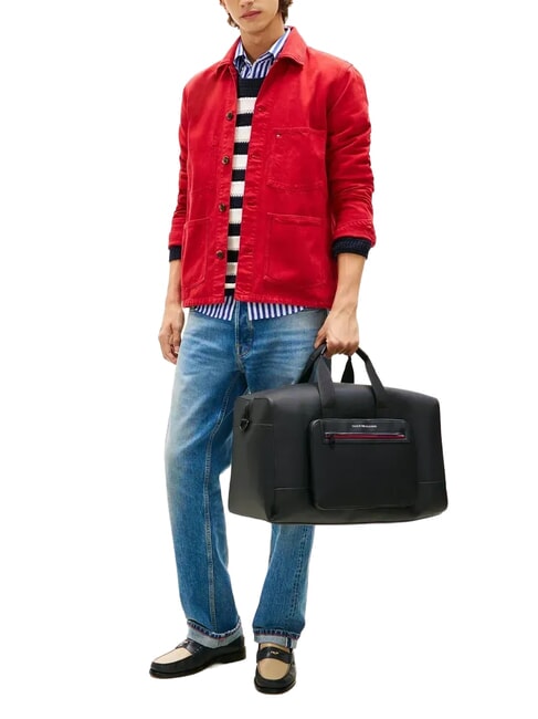 TH FOUNDATION Borsone con tracolla black - Borsoni