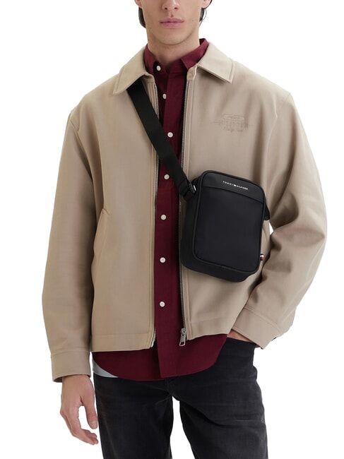 TH REPREVE Borsello in poliestere riciclato black - Tracolle Uomo