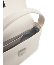 CALVIN KLEIN HARDWARE EMBLEM PEBB Borsa a mano, con tracolla white alyssum - Borse Donna - 5