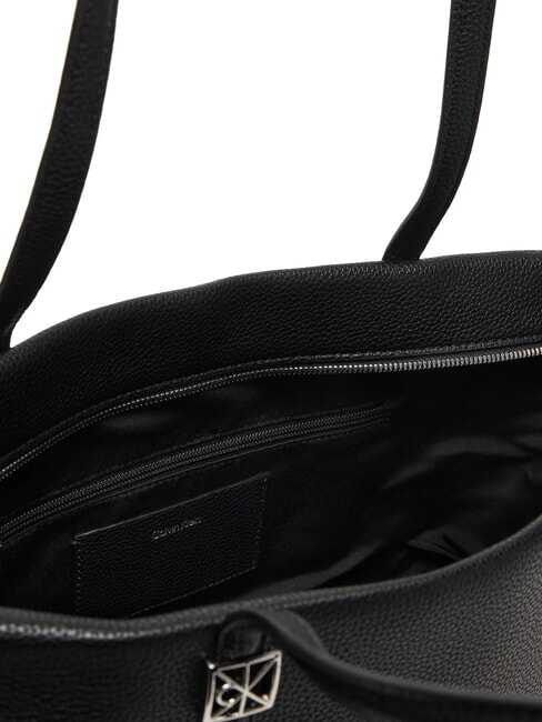 HARDWARE EMBLEM PEBB Shopping Bag na black - Borse Donna