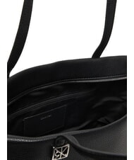 CALVIN KLEIN HARDWARE EMBLEM PEBB Shopping Bag na black - Borse Donna - 4