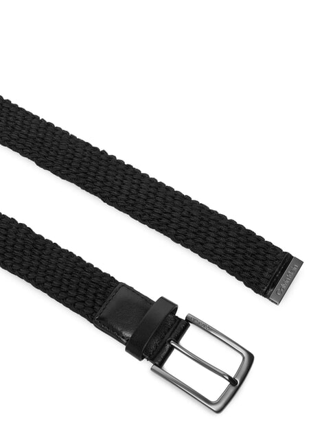 CASUAL PIN BUCKLE Cintura black / matte gunmetal - Cinture