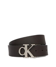 CALVIN KLEIN CK HARDWARE Cintura reversibile in pelle - Cinture