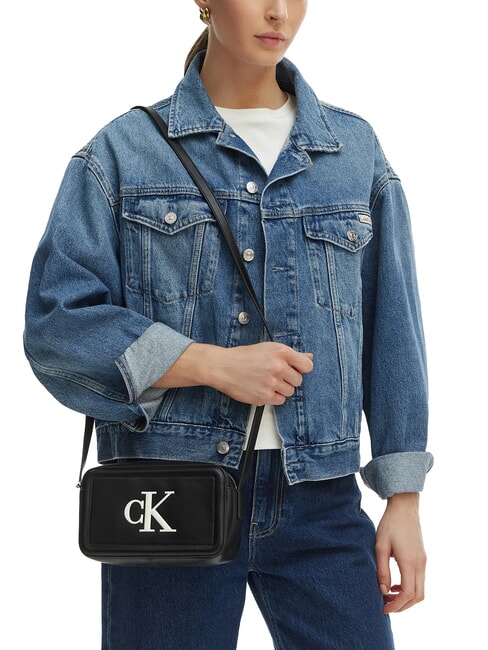 BOLD MONOGRAM Mini Bag a tracolla black/white - Borse Donna