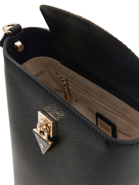 PATSIE Borsa a spalla, a secchiello NERO - Borse Donna