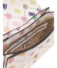 GUESS EMELIE LOGO Borsa a spalla, fantasia multi logo - Borse Donna - 4