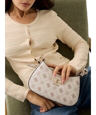 GUESS EMELIE LOGO Borsa a spalla biscotti logo - Borse Donna - 2
