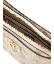 GUESS EMELIE LOGO Borsa a spalla biscotti logo - Borse Donna - 4