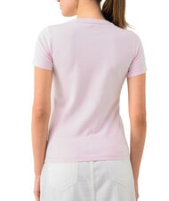 GUESS JEANS SS CN SLIM T-shirt a maniche corte summer lilac - T-shirt e Top Donna - 2