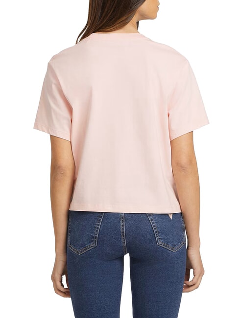 BOXY MINI TRIANGLE T-Shirt in cotone blush cotton - T-shirt e Top Donna