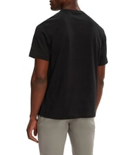 GUESS JEANS REGULAR LOGO T-Shirt in cotone jetbla - T-shirt Uomo - 2