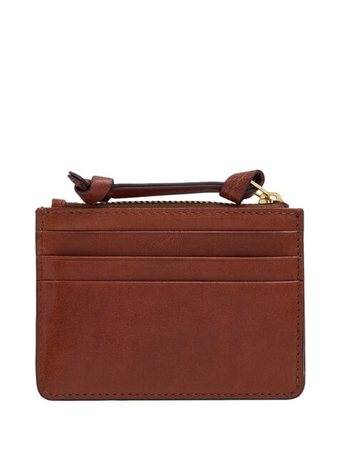 STORY Portamonete in pelle MARRONE - Portafogli Donna