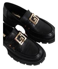 GAUD&Igrave; ARIEL Mocassino in pelle NERO - Scarpe Donna - 3
